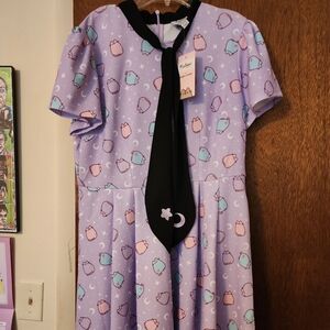 Unique Vintage x Pusheen Celestial Dress Size XL/14